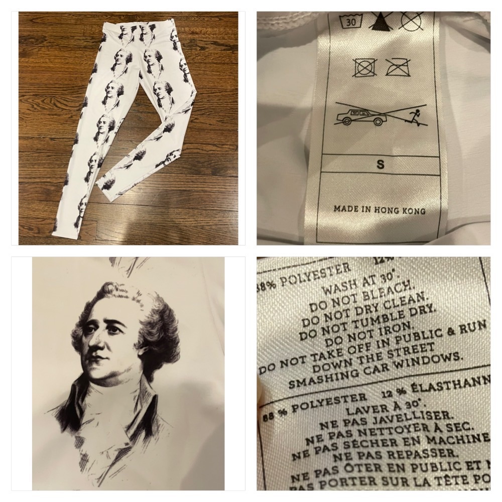Nwot Hamilton - That's My Dude Leggings
